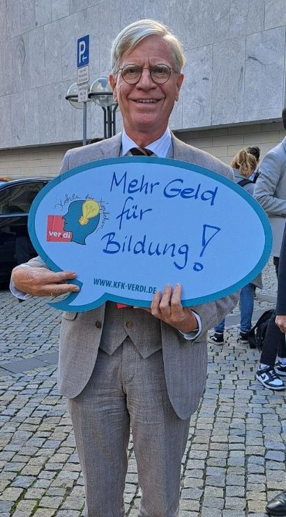 Burkhard Jasper (MdL der CDU) unterstützt Kohle für Köpfchen.